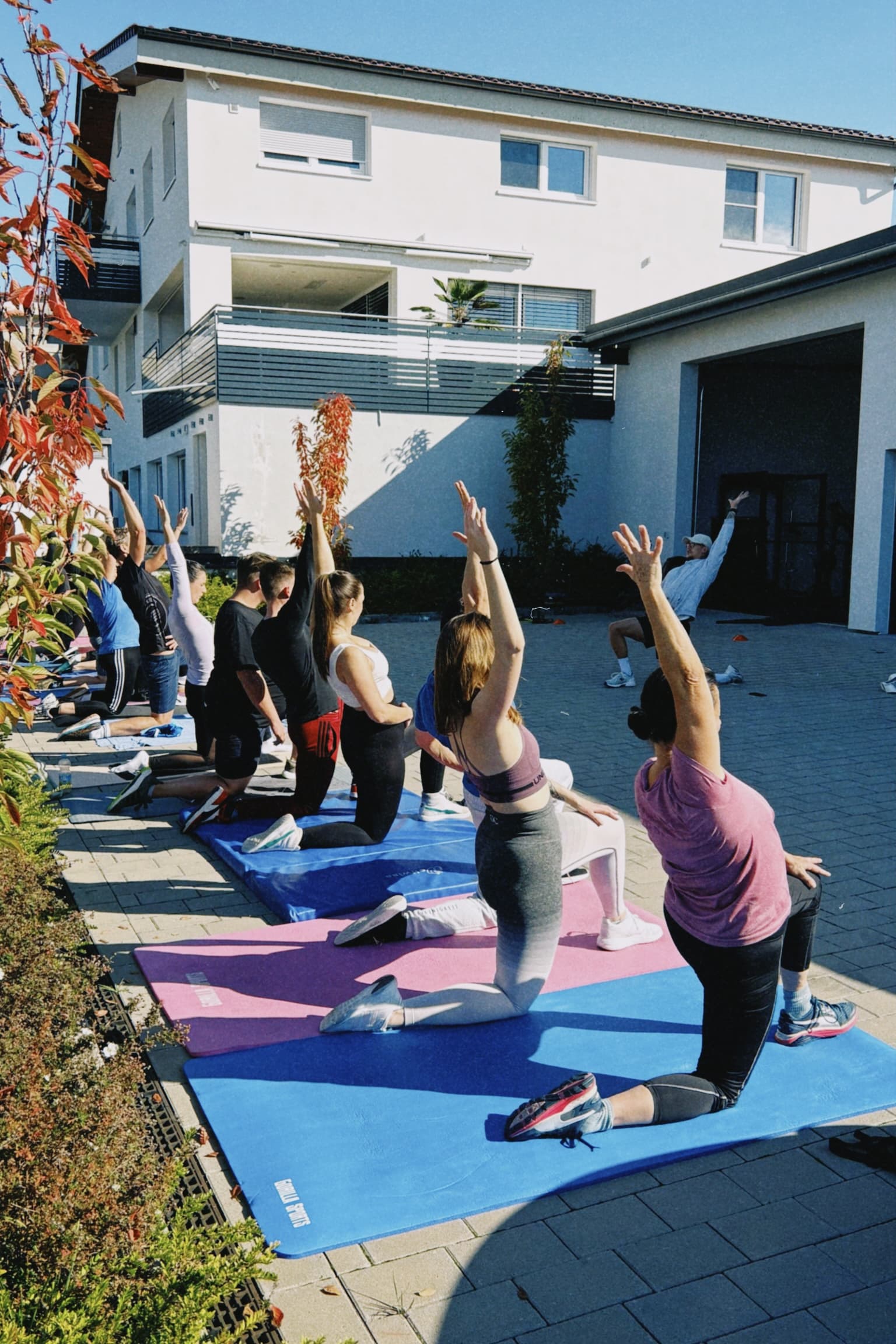 Gruppentraining outdoor